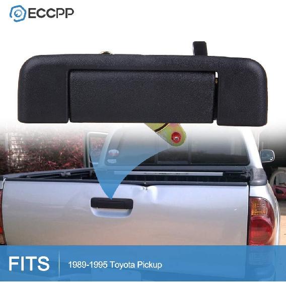 ECCPP Ручка двери заднего борта Наружная для 1989-1995 для Toyota Pickup Черная