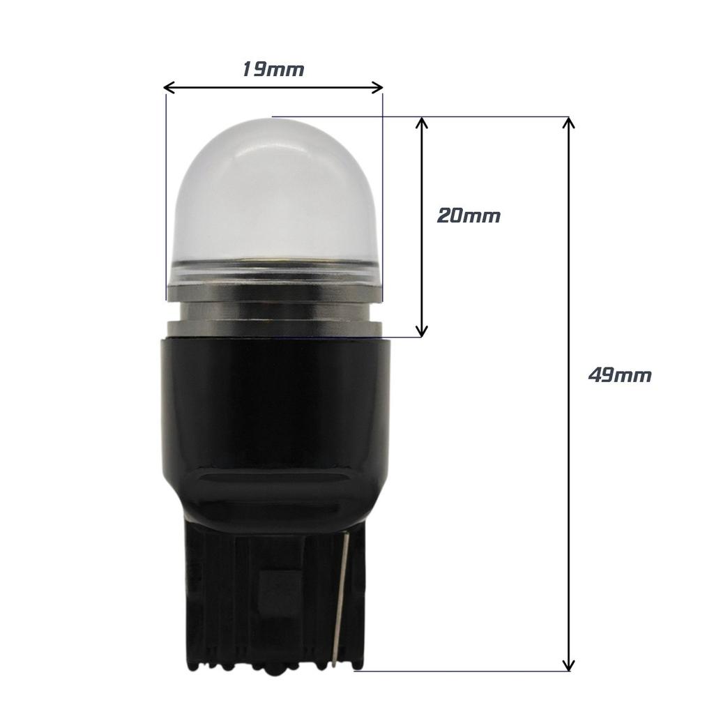 2 ks W21W LED žárovka 7440 12V CANBUS 900lm bílá Off-Road