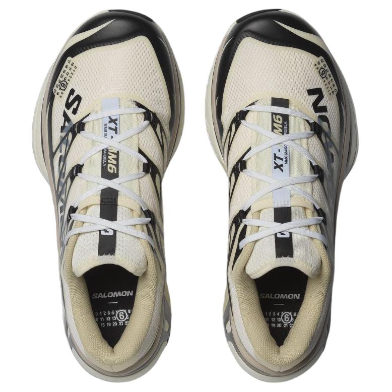 MM6 Maison Margiela X SALOMON XT MM 6 Running Shoes Unisex White Black 479494