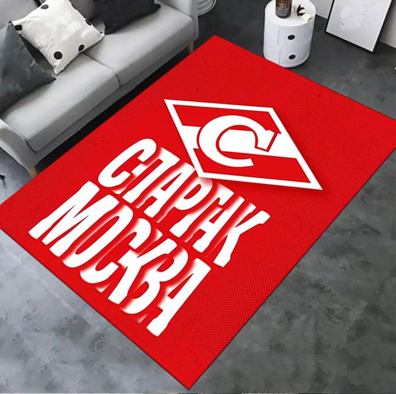 Spartak Moscow Football Club Carpet Rug For Living Room Bedroom Home Sofa Decorationkids Play Nonslip Floor Mat
