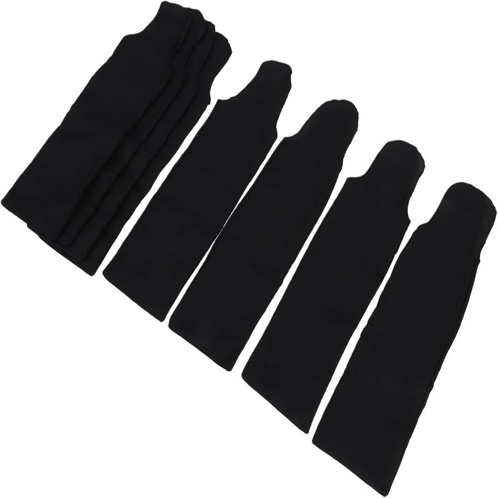 8pcs Woven Nylon Fabric Horse Mane Cover Bags Lightweight Woven Nylon Mane Bags Show Day Grooming