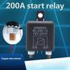 Intelligent Home Compatible 24 Volt Auto Relays 200 Amp Power Relays Easy to Use Designs for Extreme Temperature Conditions