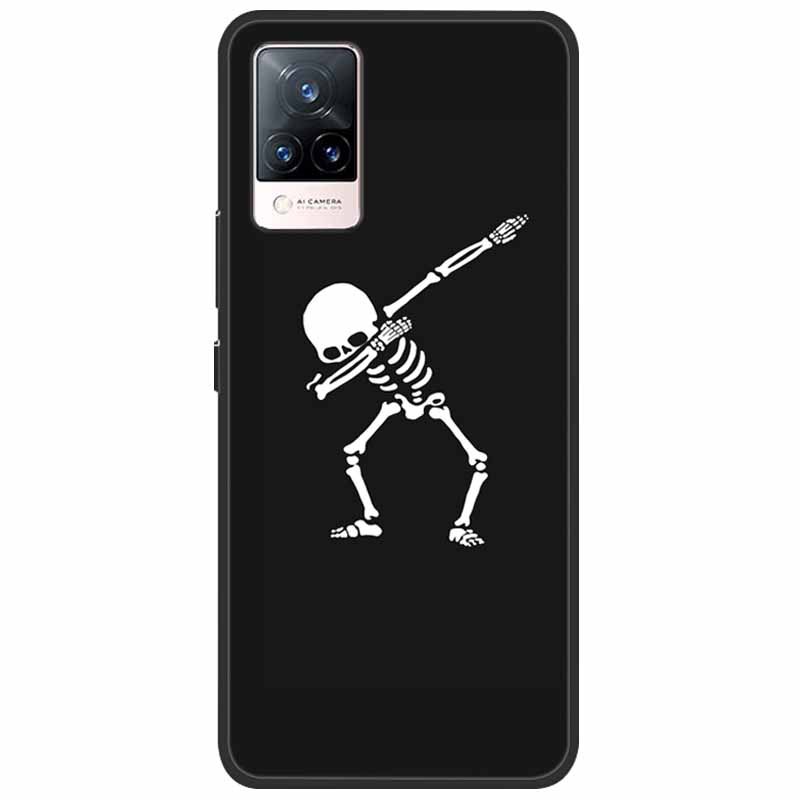 Miękkie Silikonowe Etui Na Telefon Dla vivo V21 5G 4G V21E V2027 Y11S Y12S V20 V2025 V 21E TPU Coque Pokrowiec Dla Vivo V 21e 21 Ochronne