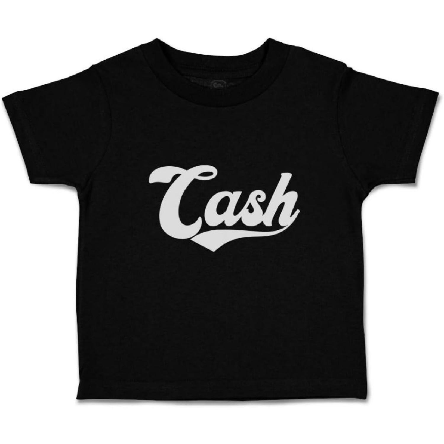Custom Personalized Toddler T-Shirt Cash Money Cotton Boy & Girl Clothes S