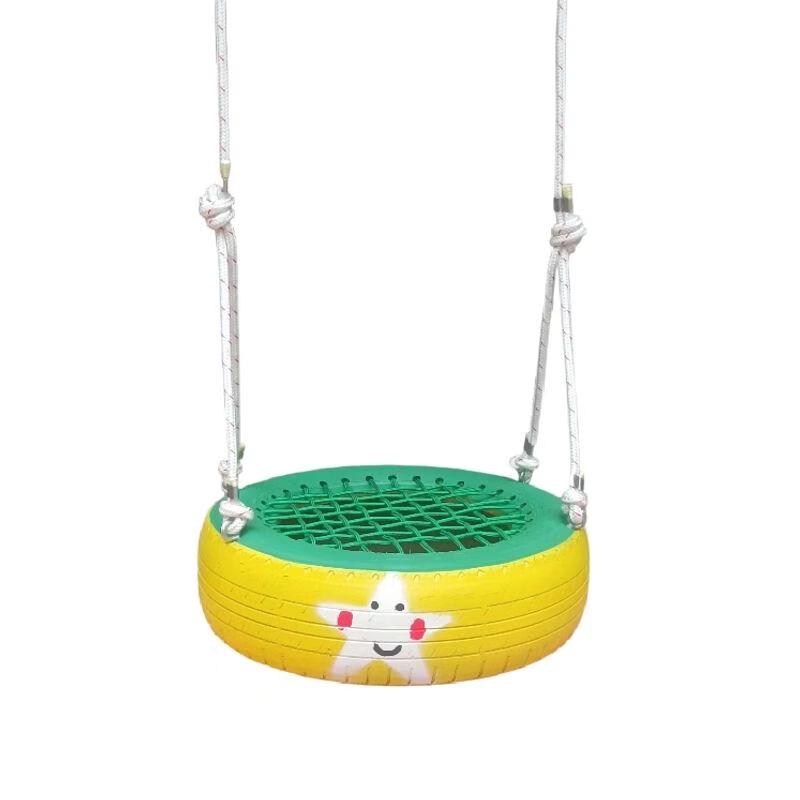 Уличные шинные качели для взрослых и детей