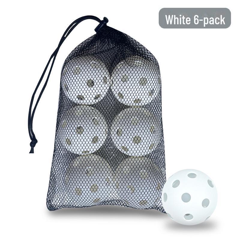 Dual Use 72mm Pickleball with 26 Holes for Indoor & Outdoor Practice