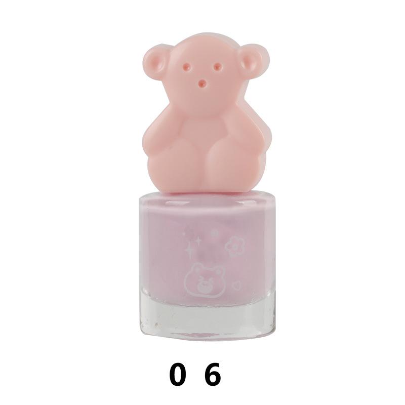 Water-based Cute No-bake Long-lasting Non-peelable Quick-drying Nude Color Odor-free Nail Polish