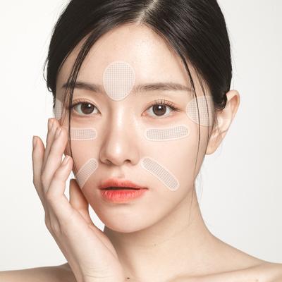 Mongjal Micro-Into Celi's Dual-Action Wrinkle & Brightening Patches for Forehead & Nasolabial Folds