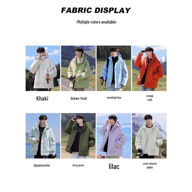 Mark Huafei Men's American Style Hooded Padded Jacket