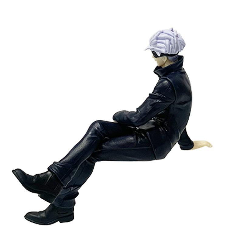 New Anime Jujutsu Kaisen Figure Sitting Satoru Gojo Figure Collection Model PVC Action Figures Anime Decoration Toys Gifts