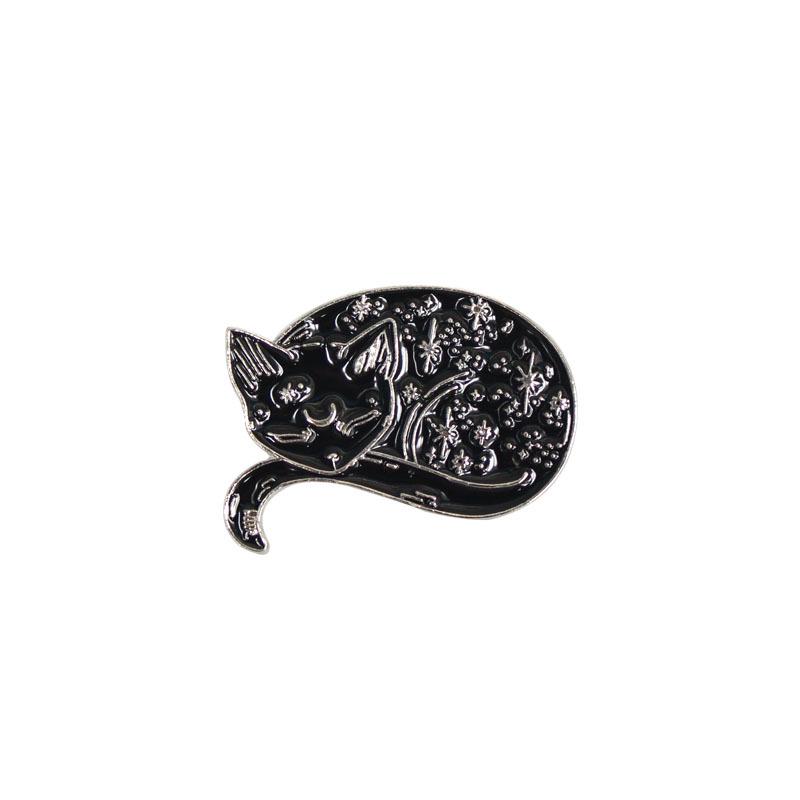Elegant Cat  Fox Brooch: Trending European  American Fashion Jewelry