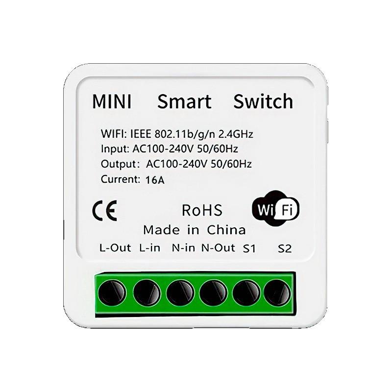 Tuya Smart Mini WiFi Switch: Hidden Voice-Controlled Timer Module