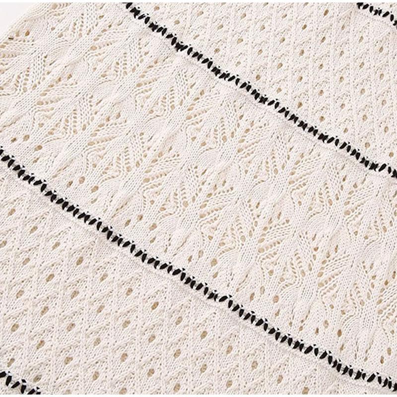 Пляжное платье с крючком и цветочным узором для женщин — фото 13