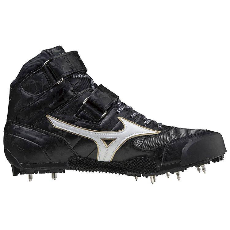 Mizuno Field Geo JT-C High-Top Professional Athletics Throwing Shoes Unisex Shoes Black White U1GA204652