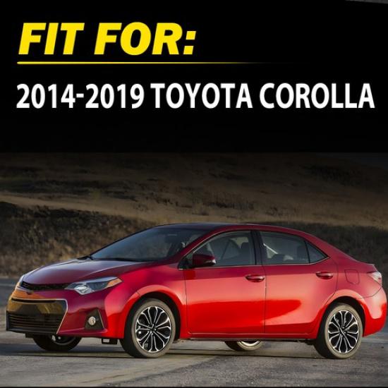 Rear Passenger Side Outside Exterior Door Handle for Toyota 2014- Corolla