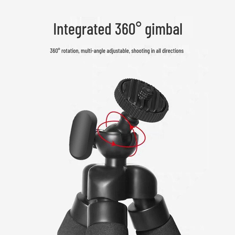 Universal Octopus Phone Stand: Multifunctional Desktop Tripod for Live Streaming, Photography, and Portable Outdoor Selfies