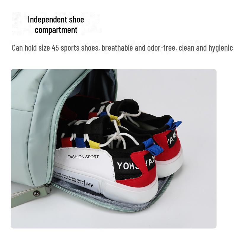 Durable Oxford Cloth Travel and Fitness Bag: Stylish, Wear-Resistant, Versatile Storage for Sports and Yoga