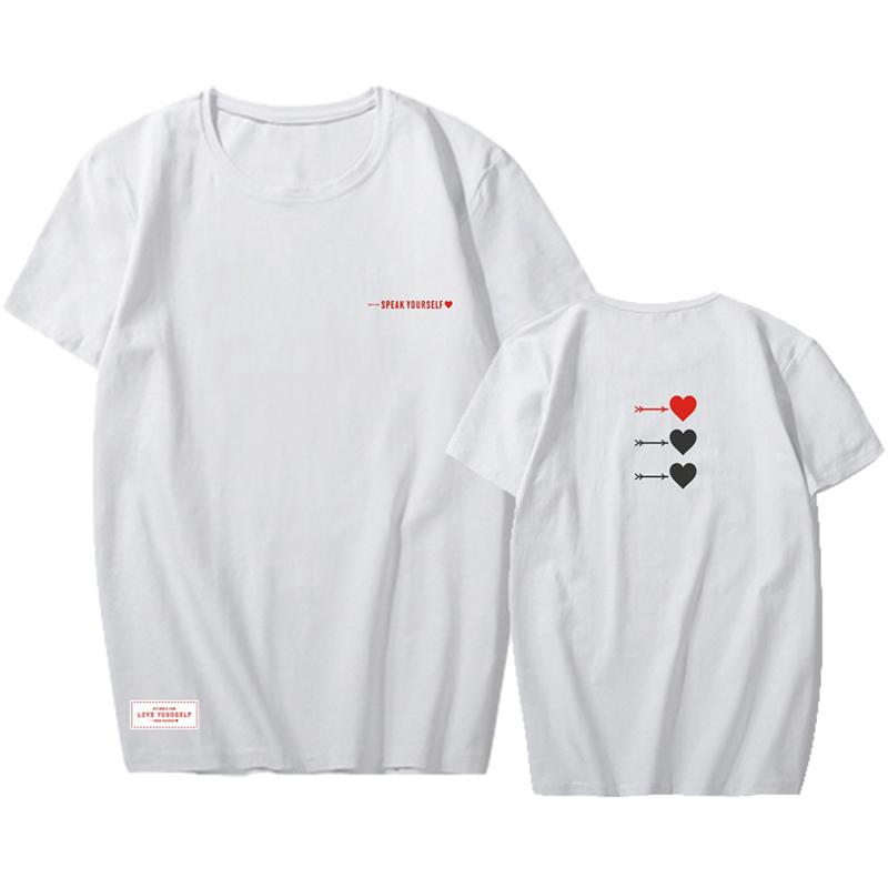 防弾少年団(BTS) - BTS LOVE YOURSELF SPEAK YOURSELF Tシャツ Buy Kpop Bts Bangtan Boys Love Yourself T-shirt Speak