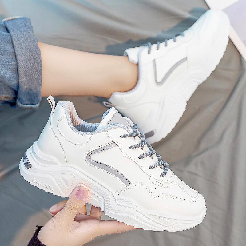 Women's Versatile Dad Sneakers 2025: New Thick-Soled Casual Running Shoes for Spring/Summer