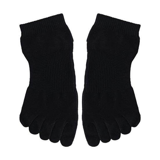 1 Pair Cotton Five Finger Short Socks Women Girl Breathable Sweat-Absorbent Split Toe Socks Casual Pilates Yoga Gym Fitness Sports Socks