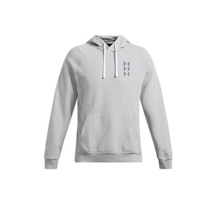 Under Armour Rival Logo Grafik Trainings-Hoodie Herren Hoodies Modern-Grau 1389427-011