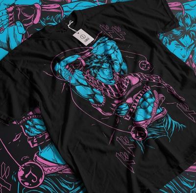Joseph Joestar T-shirt Jojo 's Bizarre Adventure Anime Manga Gåva Tröja Alla Storlekar