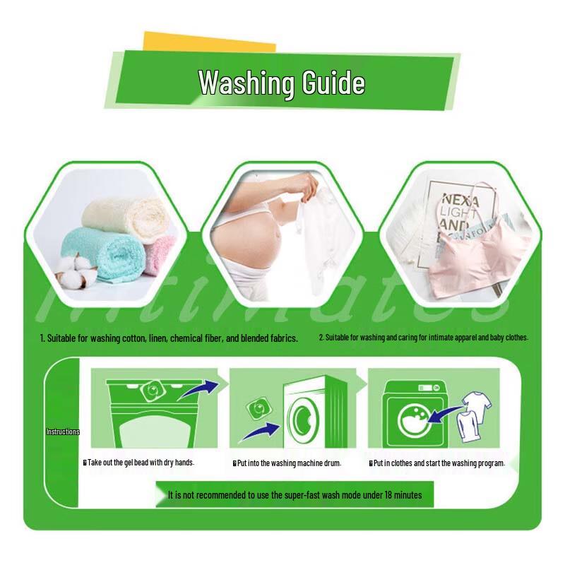 Perle di Gel Lavatrice Chao Neng 8x Pulizia e Ammorbidimento