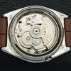 AUTOMATIC 7009A VINTAGE SEIKO 5 JAPAN MENS PEACH COLOR DIAL WATCH A701602-5