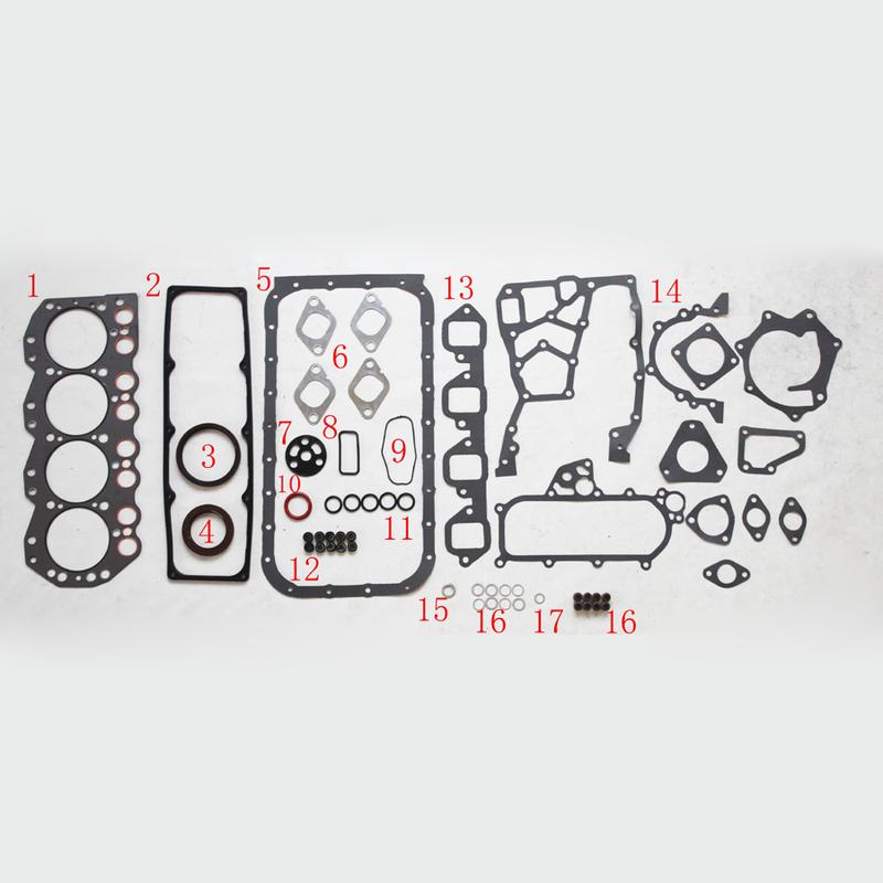 FOR FORD MAVERICK NISSAN TERRANO PATHFINDER 2.7 TD27 Engine Rebuild Kits Full Set Engine Gasket 10101-43G85 51008000
