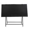 Lièyīnghuì Wooden Outdoor Blackboard with Iron Stand