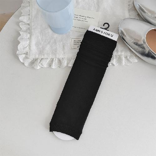 Foot Stepping Leg Warmers Women Ballet Style Leg Cover Calf Socks Stockings Summer Thin Suncreen Foot Cover JK Girls Leg Warmers One Size
