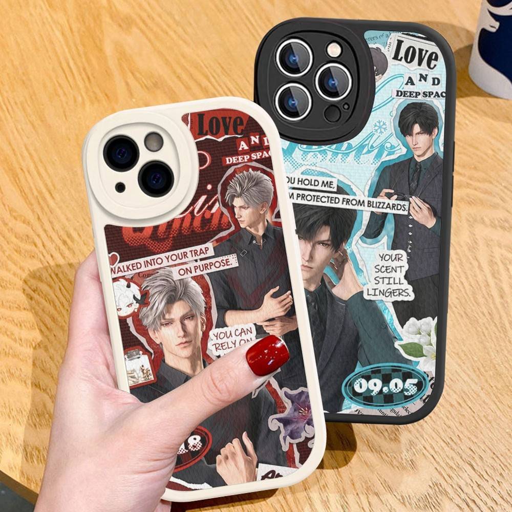 Love And Deepspace Sylus Phone Cover For IPhone 16 15 14 13 12 11 Pro Max Plus Leather Soft Case