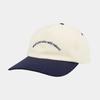 Slogan 5P Baseballkappe (Elfenbein/Marine)