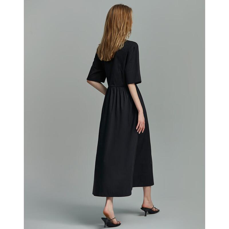 Demana Women's 100% Cotton A-Line T-Shirt Dress
