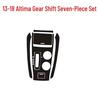 13-17 Teana Carbon Fiber Interior Gear Shift Stickers