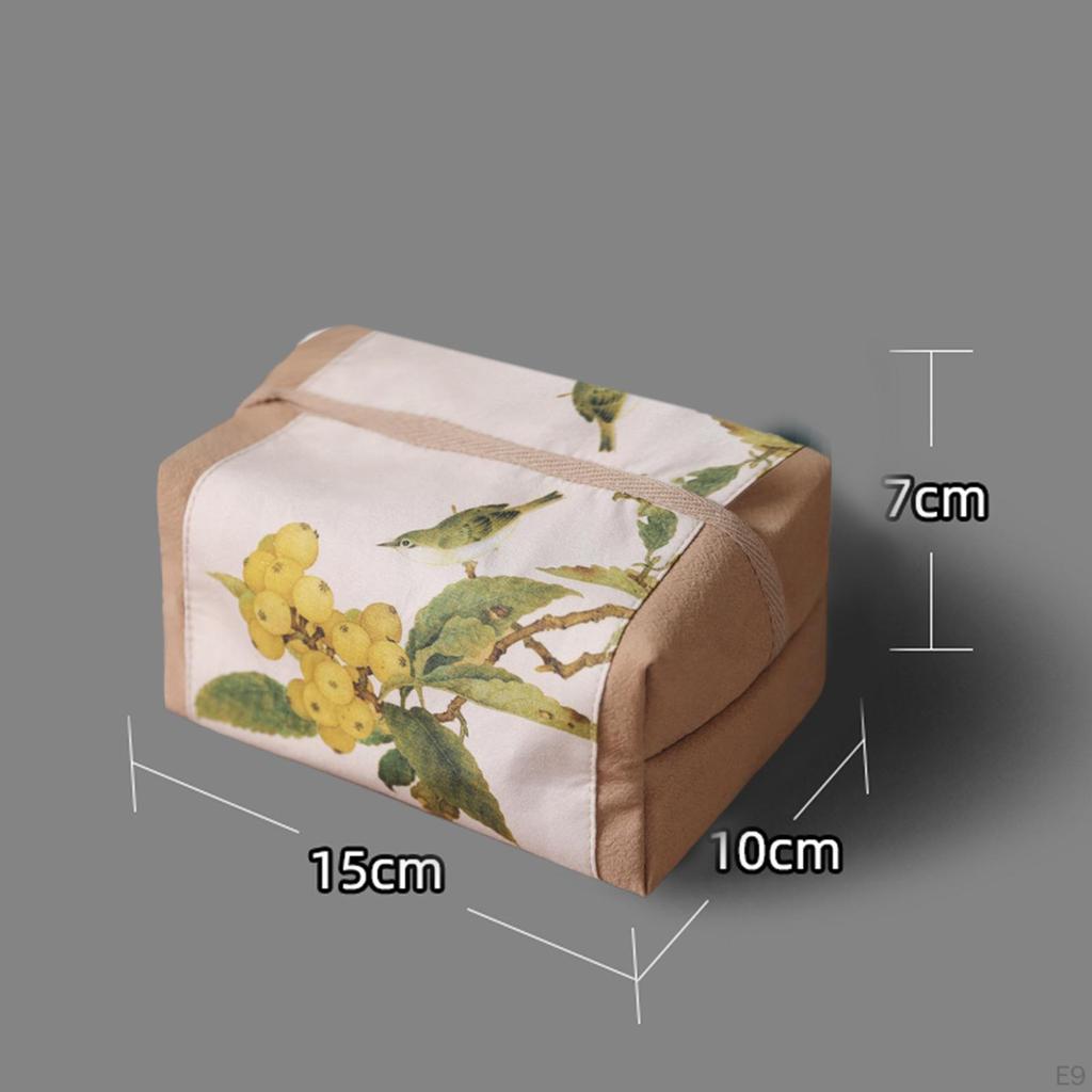 Napkin Storage Box Durable Fashion Portable Fall Resistance Convenient Tissue Holder for