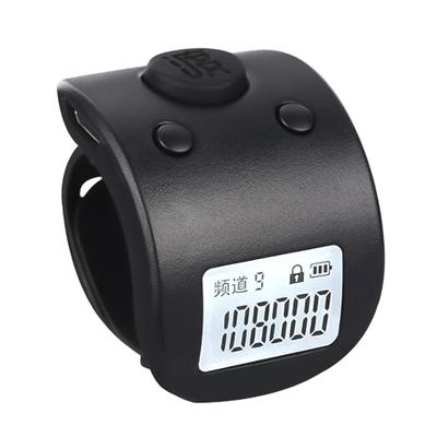 Mini Digital LCD Electronic Finger Counter Ring Hand Tally Counter Hand Held 9 Digit Prayer Rechargeable Counters Clicker