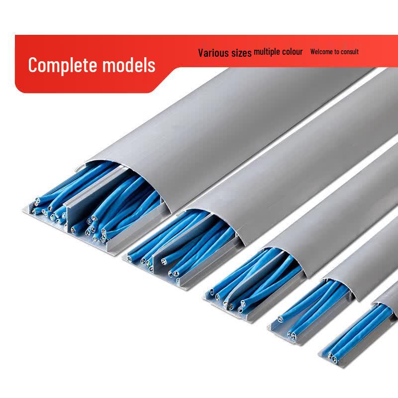 Jingzhu Surface-Mounted Semi-Circular Aluminum Alloy Cable Trunking