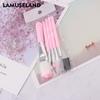LAMUSELAND Makeup Brush Face Pink Brush (5 Pcs/Set) #1406-OPP-P