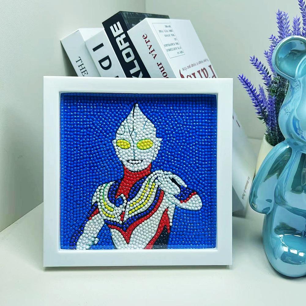 Children'S Diamond Painting Handmade Diy Masonry Painting Cartoon Diamond Sticker Bedroom Living Room Decorative Painting Photo Frame