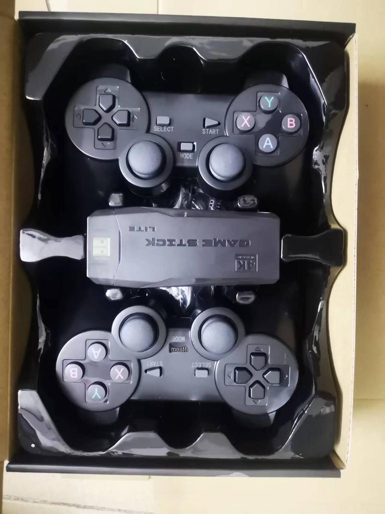 HD M8 Retro Arcade Console: HDMI TV Game Console with Wireless Controllers for Two-Player Mode