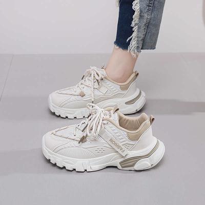 Mode Antislip Weg Sneakers Vrouwen Hakken Laarzen Schoenen Vrouw Platform Sneakers Sport Trending Trainners Designer Model Schoenen