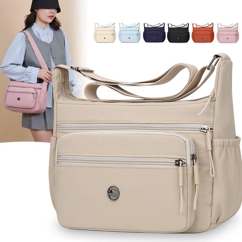 Women's New Nylon Crossbody Bag Large Capacity Travel Shoulder Bag for Storage Daily Use