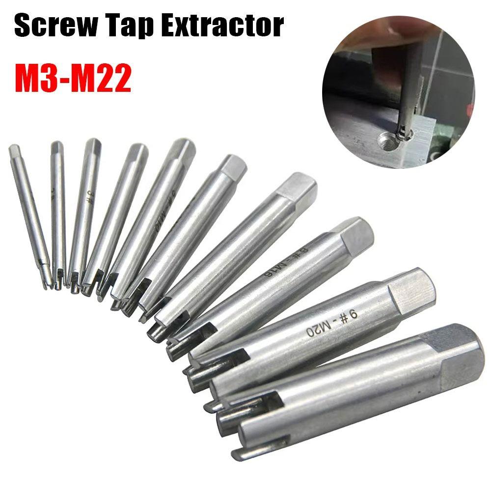 1Pcs Wrench Drill Bit Broken Tap Extractor Screw Bolt Remover Tap Remover Tool