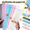 Double Sided Cutting A4 Paper Cutter Small Mini Paper Cutter Student Hand Made Ledger Cutting Photo