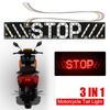 LED Flashing Brake Light For Motorcycle License Plate Light Tail Light Turning Left/right Universal Waterproof Motorcycle Turn Signals