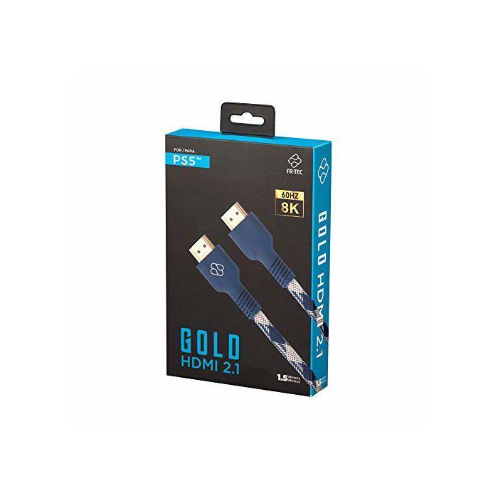 Kabel HDMI 2.1 - FRTEC - FT0031 - Kompatibilní s PS5 - 4K120 a 8K60 - Pozlacené konektory