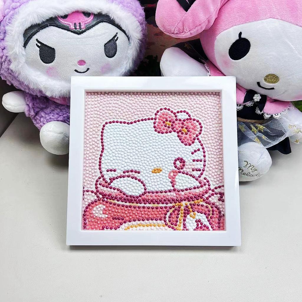 Free Shipping/Cartoon Diamond Painting Children'S Gift Handmade Cross Stitch Framed Diy Bedroom Sticker