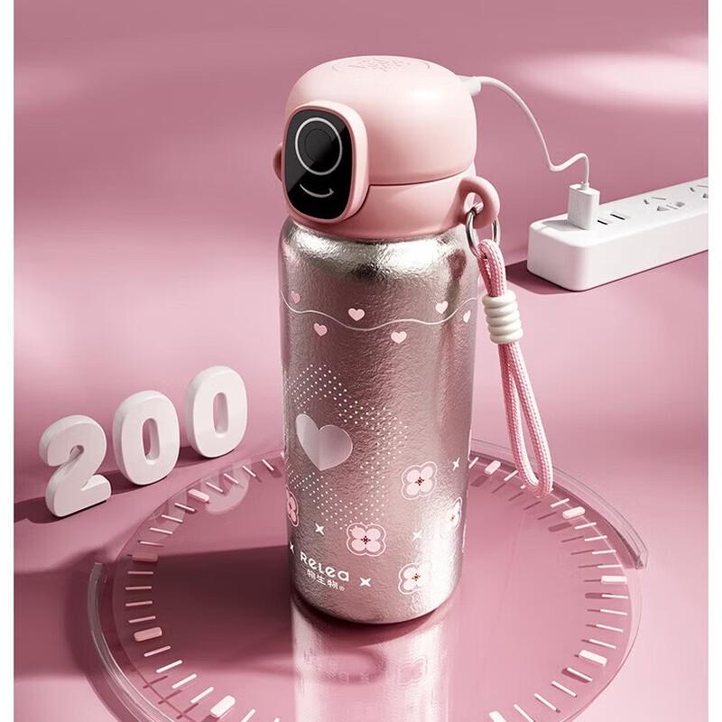 RELEA Miko Pie Smart Fingerprint Pure Titanium Insulated Cup 600ml