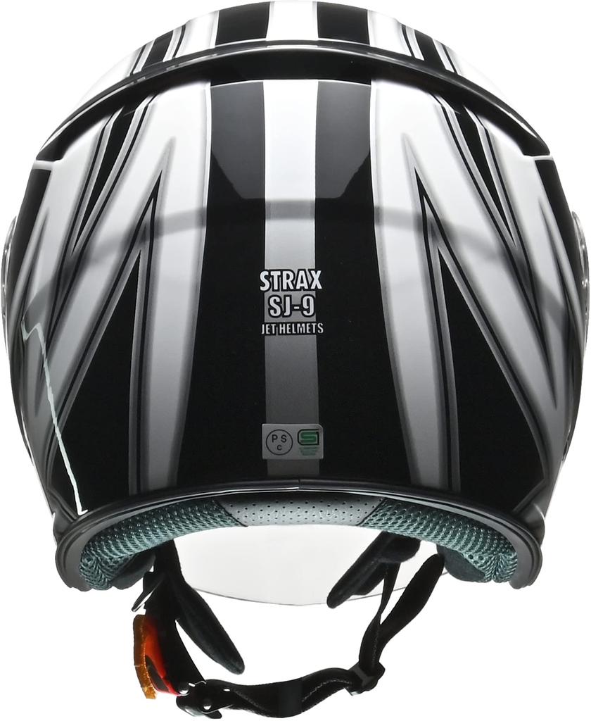 LEAD Motorcycle Helmet Jet STRAX White LL SJ-9 -